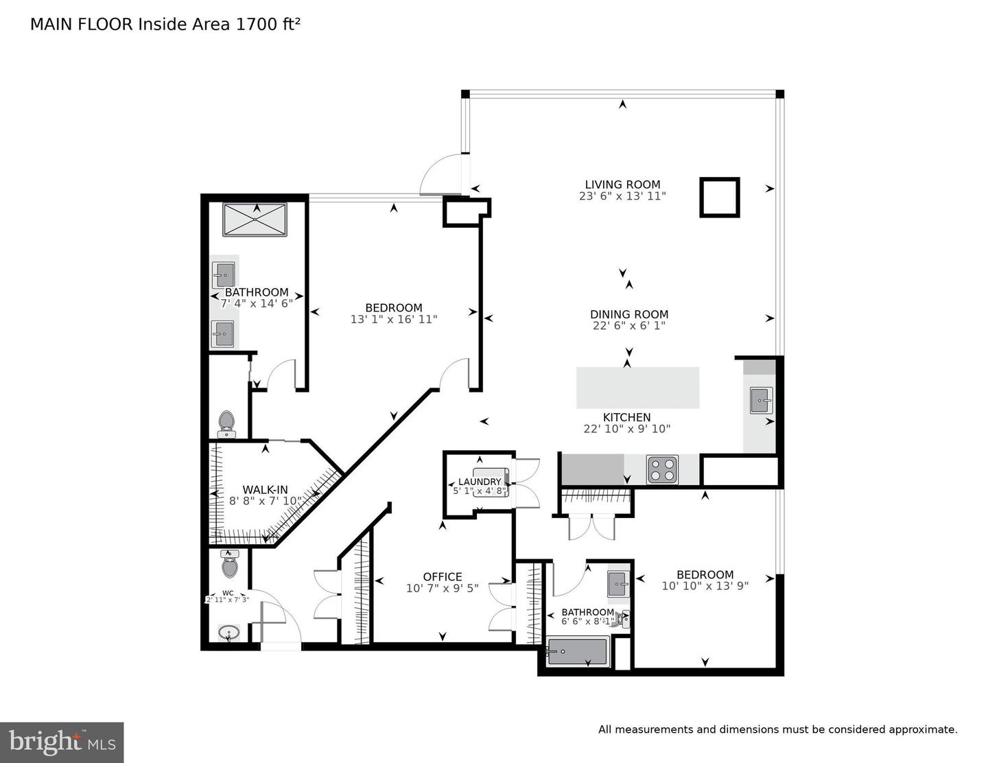 2501 M ST NW #208, WASHINGTON, District Of Columbia 20037, 2 Bedrooms Bedrooms, ,2 BathroomsBathrooms,Residential,For sale,2501 M ST NW #208,DCDC2176894 MLS # DCDC2176894