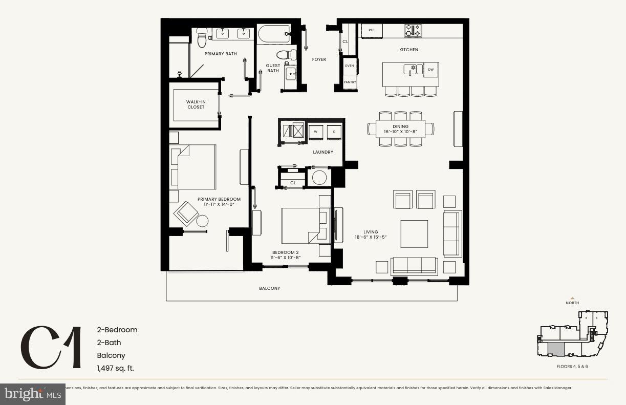 6718 LOWELL AVE #407, MCLEAN, Virginia 22101, 2 Bedrooms Bedrooms, ,2 BathroomsBathrooms,Residential,For sale,6718 LOWELL AVE #407,VAFX2219718 MLS # VAFX2219718