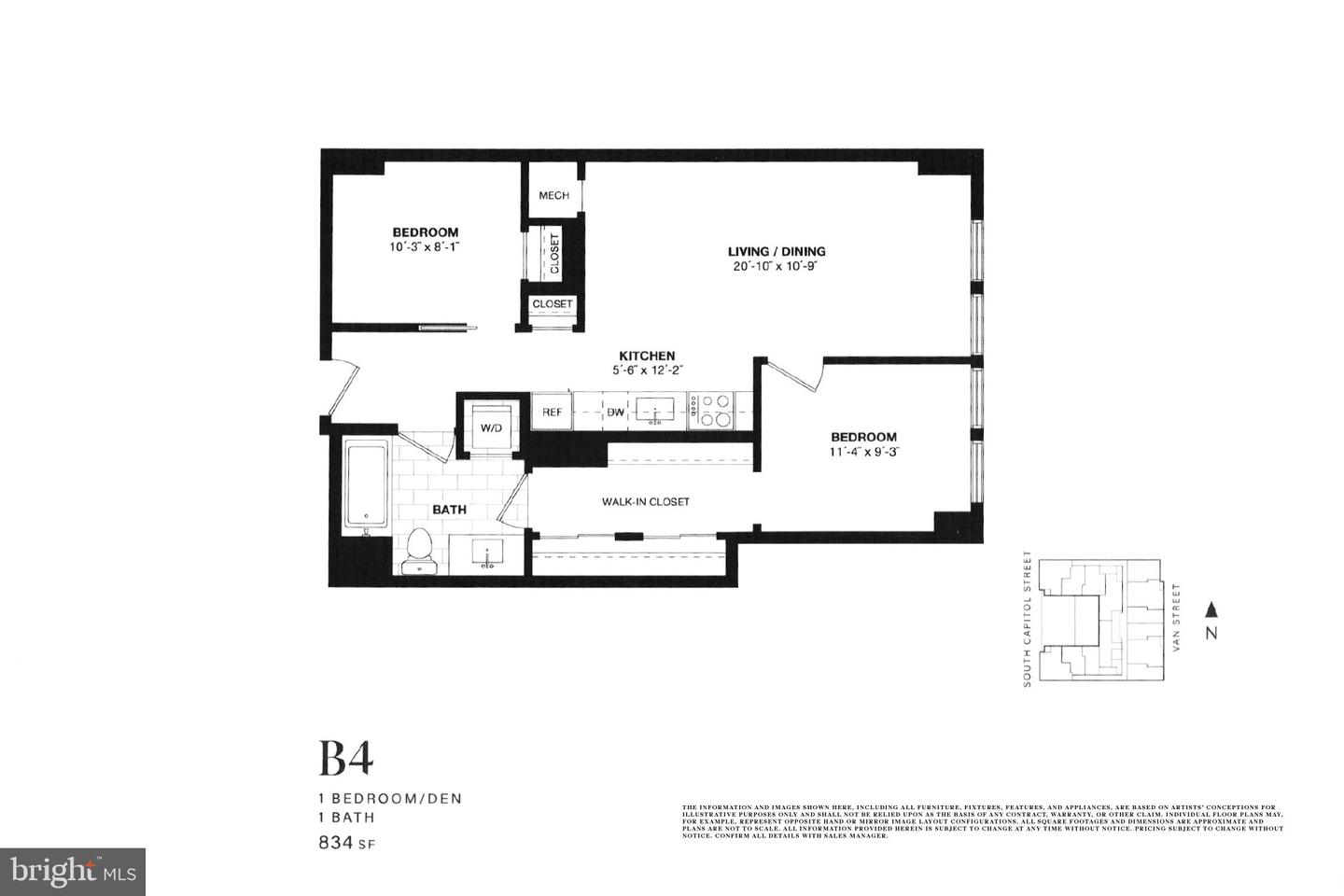 1211 VAN ST SE #907, WASHINGTON, District Of Columbia 20003, 2 Bedrooms Bedrooms, ,1 BathroomBathrooms,Residential,For sale,1211 VAN ST SE #907,DCDC2177090 MLS # DCDC2177090