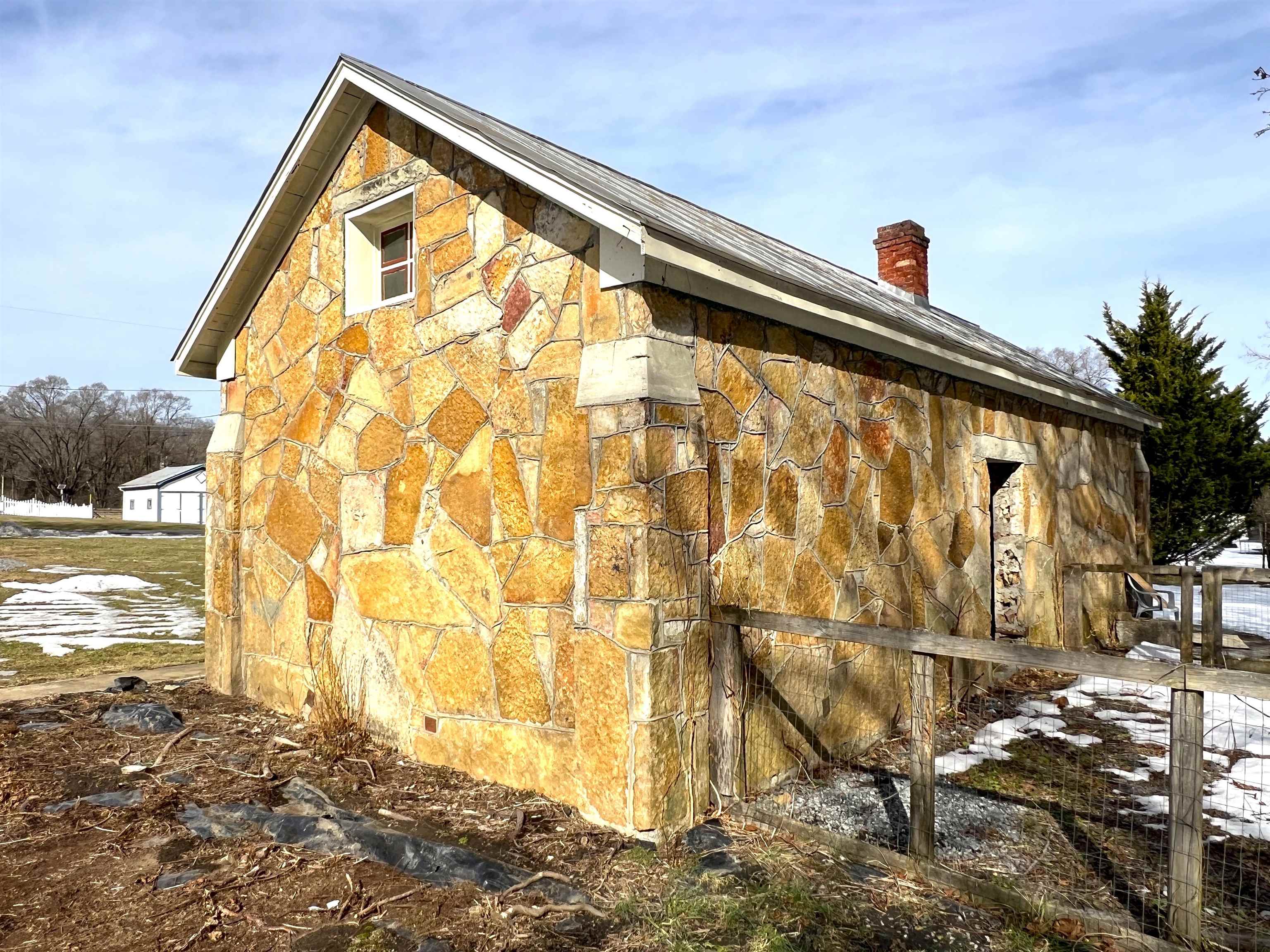 Large Stone Building side