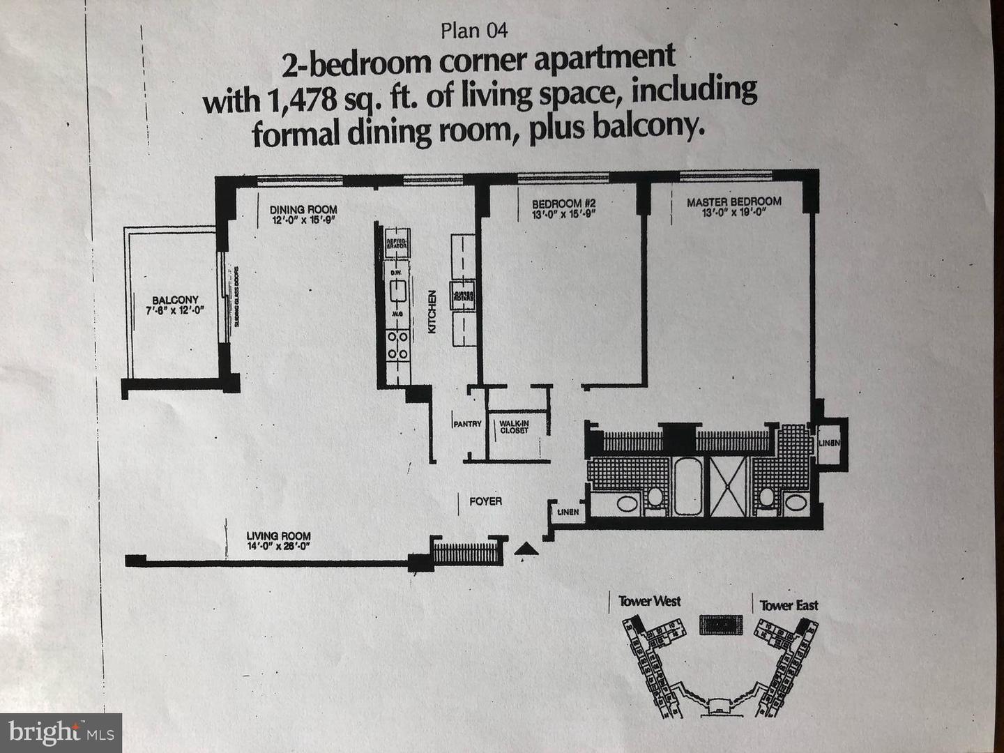 4201 CATHEDRAL AVE NW #1104W, WASHINGTON, District Of Columbia 20016, 2 Bedrooms Bedrooms, ,2 BathroomsBathrooms,Residential,For sale,4201 CATHEDRAL AVE NW #1104W,DCDC2173236 MLS # DCDC2173236