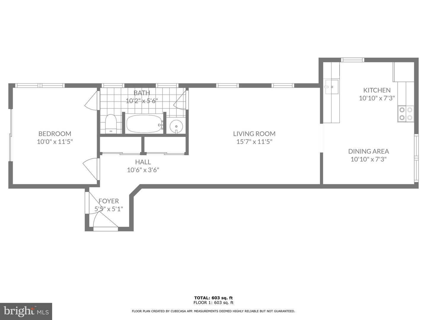 55 M ST NW #406, WASHINGTON, District Of Columbia 20001, 1 Bedroom Bedrooms, ,1 BathroomBathrooms,Residential,For sale,55 M ST NW #406,DCDC2179742 MLS # DCDC2179742