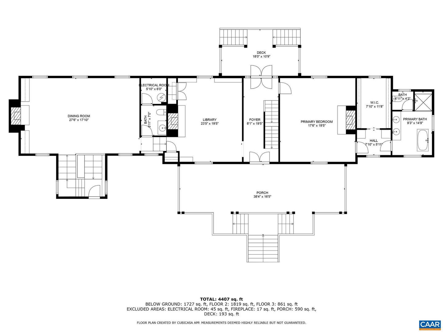 2010 MILTON RD, CHARLOTTESVILLE, Virginia 22902, 4 Bedrooms Bedrooms, ,3 BathroomsBathrooms,Residential,For sale,2010 MILTON RD,660483 MLS # 660483