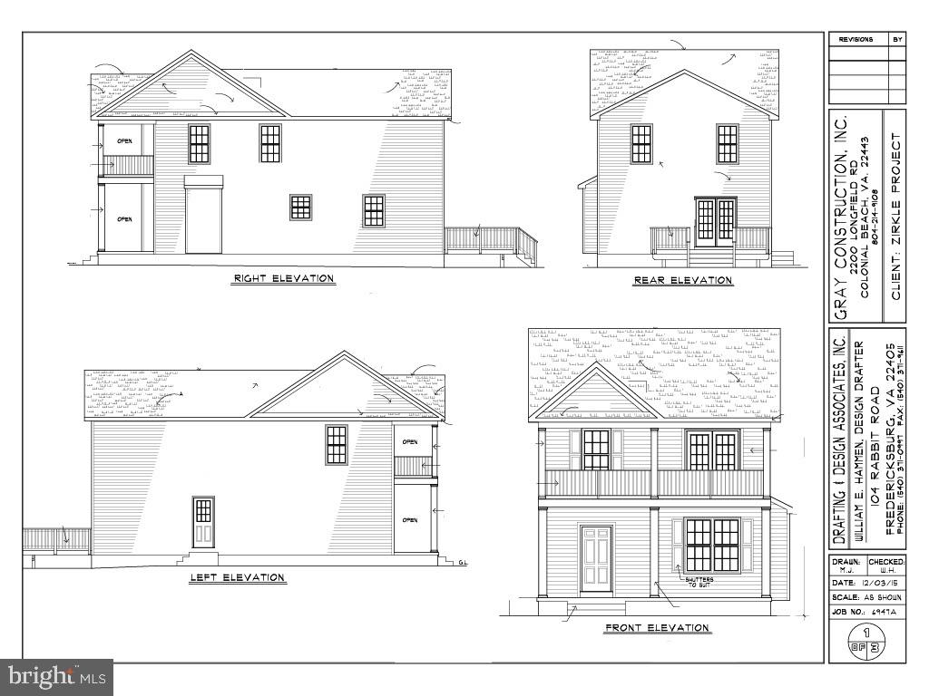 LOT 1A ESMOND LN, COLONIAL BEACH, Virginia 22443, 4 Bedrooms Bedrooms, ,2 BathroomsBathrooms,Residential,For sale,LOT 1A ESMOND LN,VAWE2008156 MLS # VAWE2008156