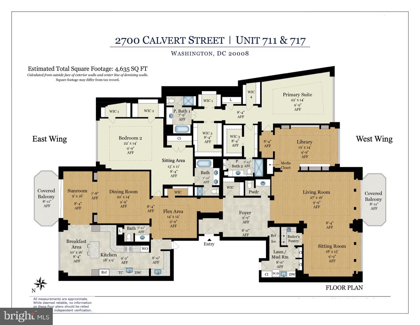 2700 CALVERT ST NW, WASHINGTON, District Of Columbia 20008, 2 Bedrooms Bedrooms, ,3 BathroomsBathrooms,Residential,For sale,2700 CALVERT ST NW,DCDC2183514 MLS # DCDC2183514