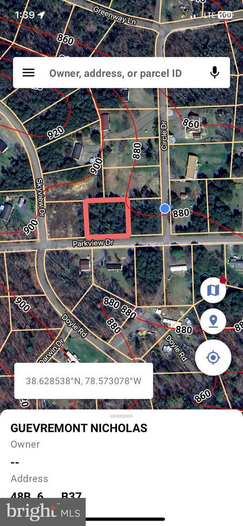 LOT B37 PARK VIEW DR, LURAY, Virginia 22835, ,Land,For sale,LOT B37 PARK VIEW DR,VAPA2004378 MLS # VAPA2004378