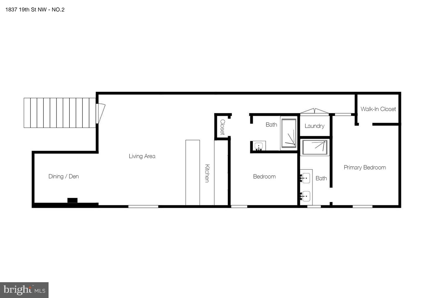 1837 19TH ST NW #3, WASHINGTON, District Of Columbia 20009, 2 Bedrooms Bedrooms, ,2 BathroomsBathrooms,Residential,For sale,1837 19TH ST NW #3,DCDC2176126 MLS # DCDC2176126