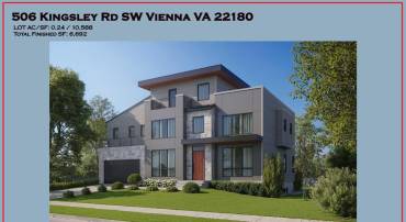 506 KINGSLEY RD, VIENNA, Virginia 22180, 5 Bedrooms Bedrooms, ,3 BathroomsBathrooms,Residential,For sale,506 KINGSLEY RD,VAFX2219708 MLS # VAFX2219708