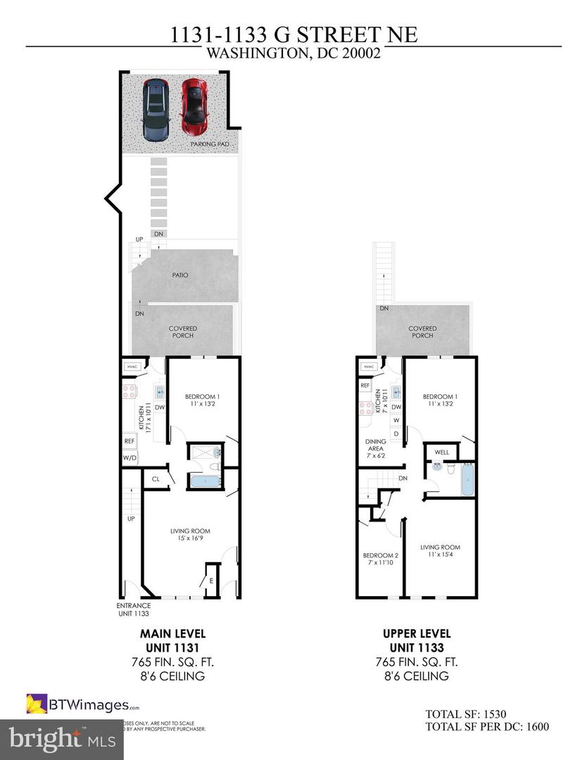 1131-1133 G ST NE, WASHINGTON, District Of Columbia 20002, 3 Bedrooms Bedrooms, ,2 BathroomsBathrooms,Residential,For sale,1131-1133 G ST NE,DCDC2172066 MLS # DCDC2172066