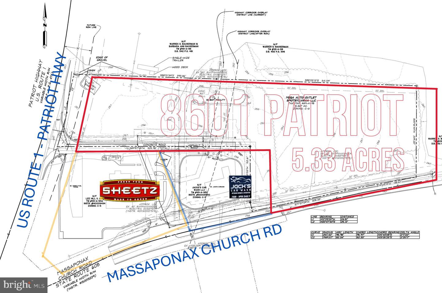 8601 PATRIOT HWY, FREDERICKSBURG, Virginia 22407, ,Land,For sale,8601 PATRIOT HWY,VASP2030470 MLS # VASP2030470