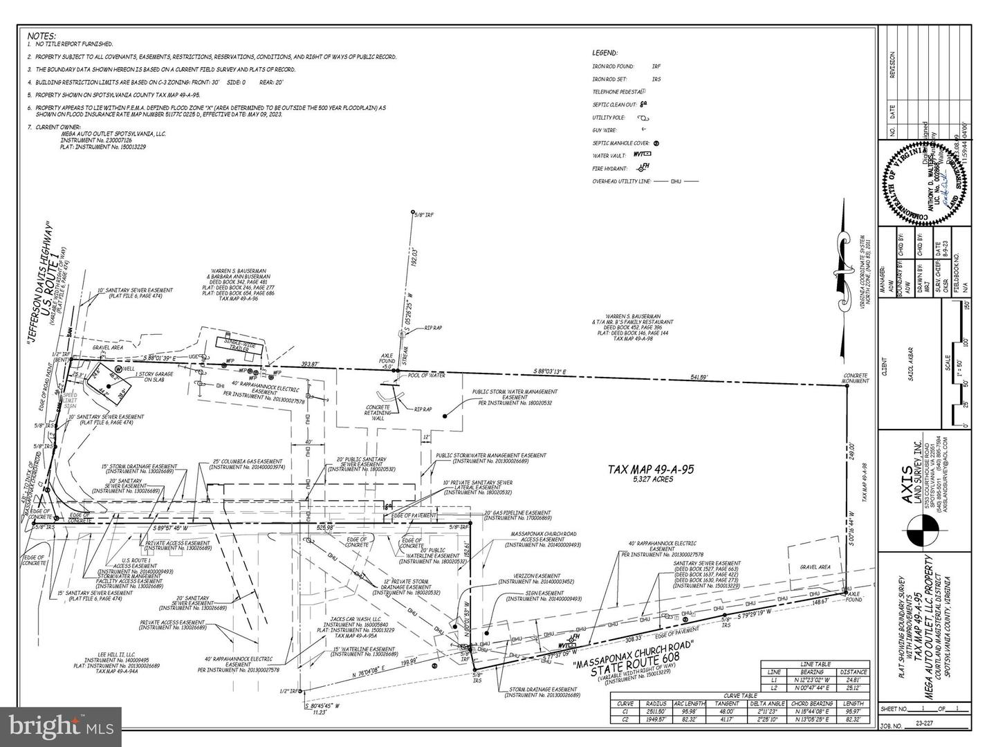 8601 PATRIOT HWY, FREDERICKSBURG, Virginia 22407, ,Land,For sale,8601 PATRIOT HWY,VASP2030470 MLS # VASP2030470