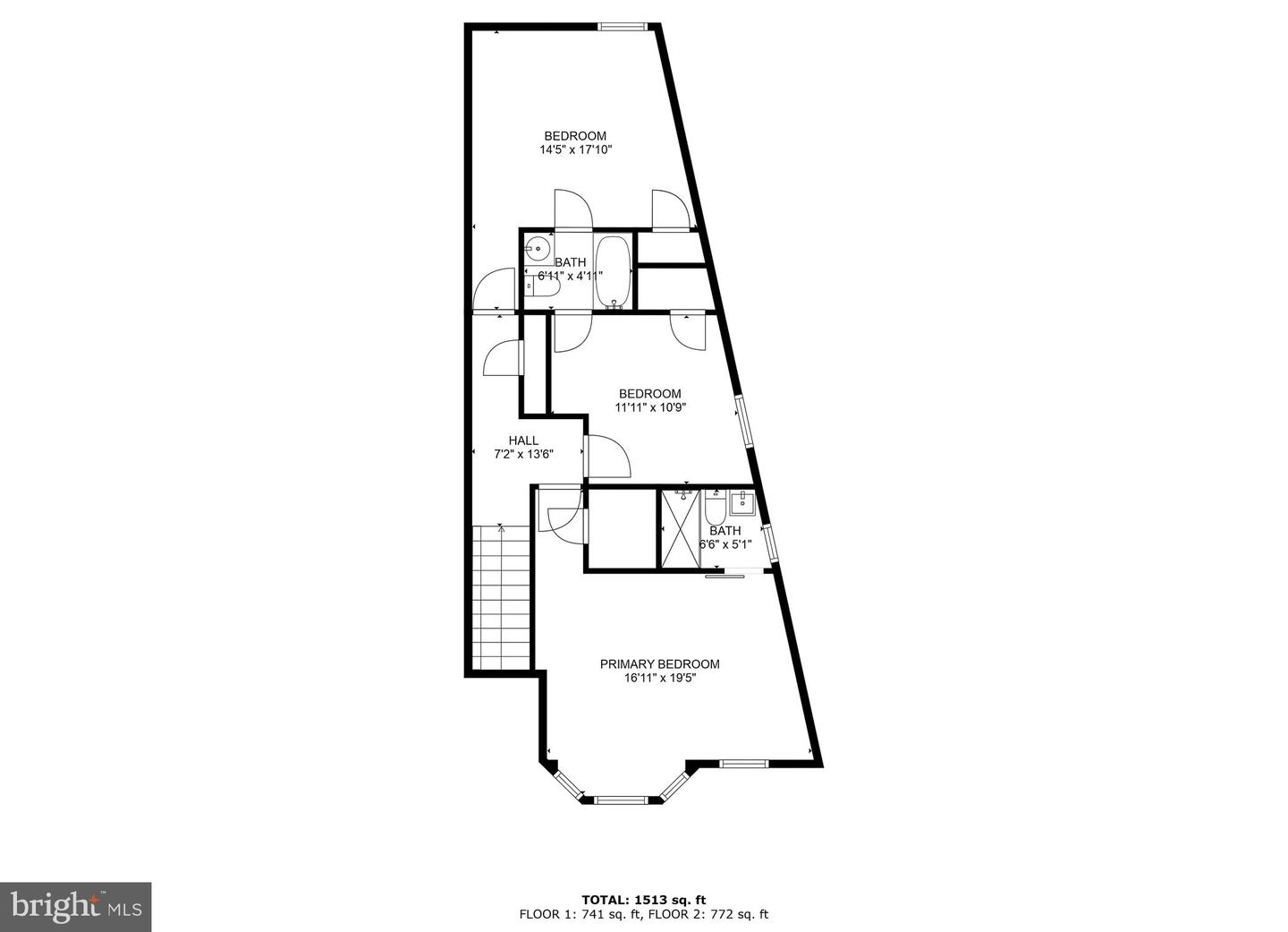 1509 GALES ST NE #1, WASHINGTON, District Of Columbia 20002, 3 Bedrooms Bedrooms, ,2 BathroomsBathrooms,Residential,For sale,1509 GALES ST NE #1,DCDC2176856 MLS # DCDC2176856