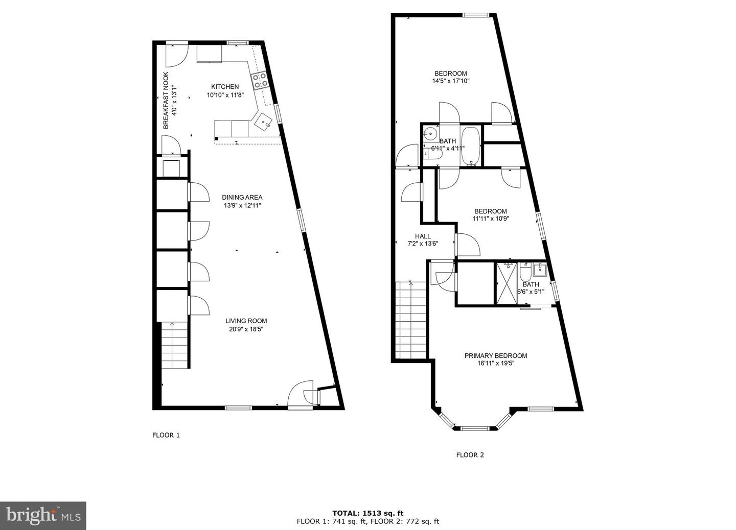 1509 GALES ST NE #1, WASHINGTON, District Of Columbia 20002, 3 Bedrooms Bedrooms, ,2 BathroomsBathrooms,Residential,For sale,1509 GALES ST NE #1,DCDC2176856 MLS # DCDC2176856