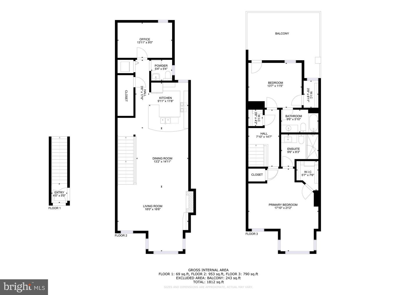 1305 IRVING ST NW #2, WASHINGTON, District Of Columbia 20010, 3 Bedrooms Bedrooms, 3 Rooms Rooms,2 BathroomsBathrooms,Residential,For sale,1305 IRVING ST NW #2,DCDC2184124 MLS # DCDC2184124