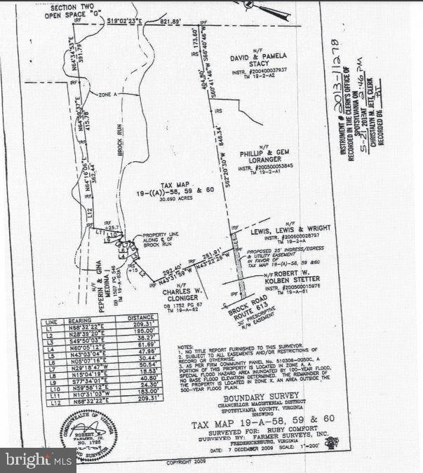 10105 BROCK RD, SPOTSYLVANIA, Virginia 22553, ,Land,For sale,10105 BROCK RD,VASP2022806 MLS # VASP2022806