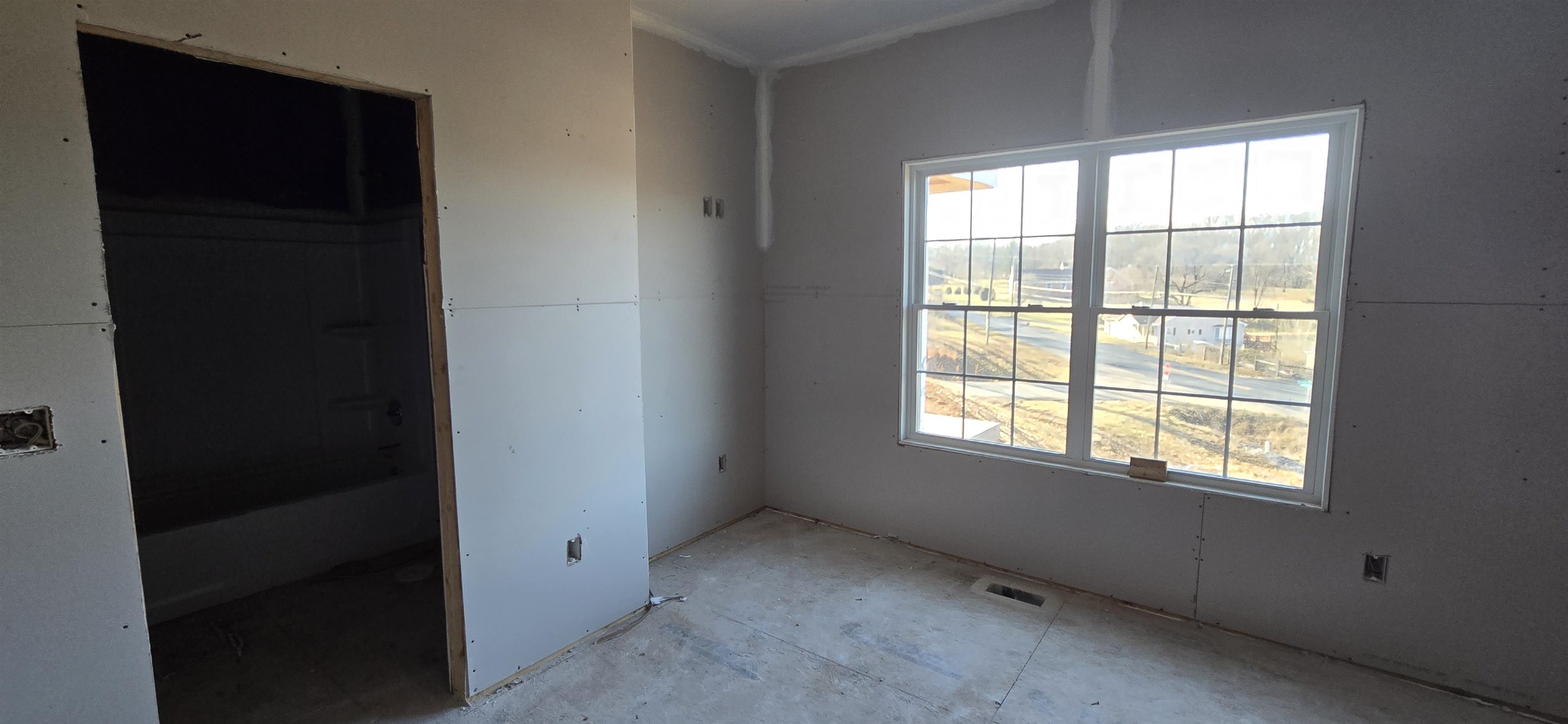 Bedroom #3 showing View #2 with En-Suite, Nook and Large Closet