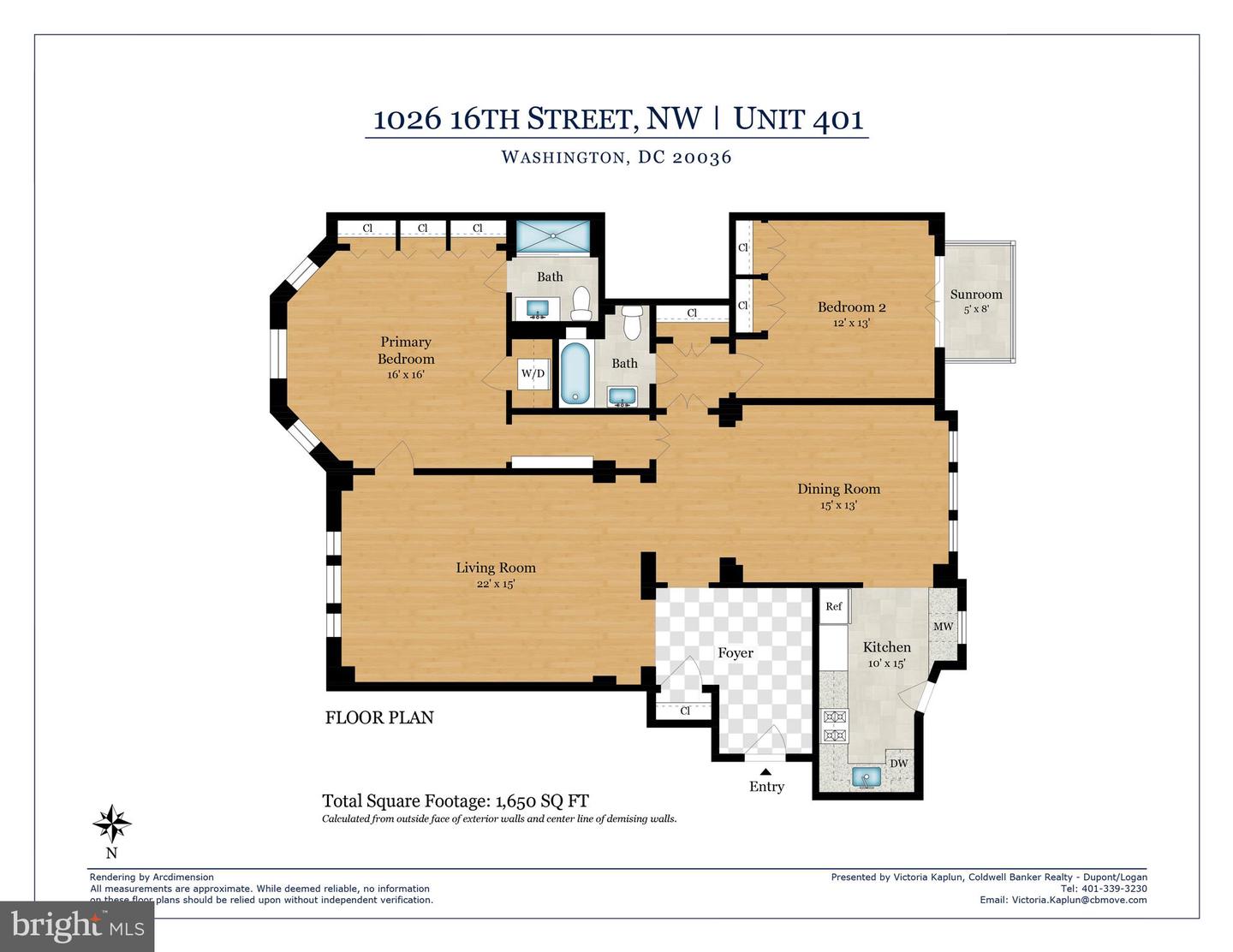1026 16TH ST NW #401, WASHINGTON, District Of Columbia 20036, 2 Bedrooms Bedrooms, ,2 BathroomsBathrooms,Residential,For sale,1026 16TH ST NW #401,DCDC2184322 MLS # DCDC2184322