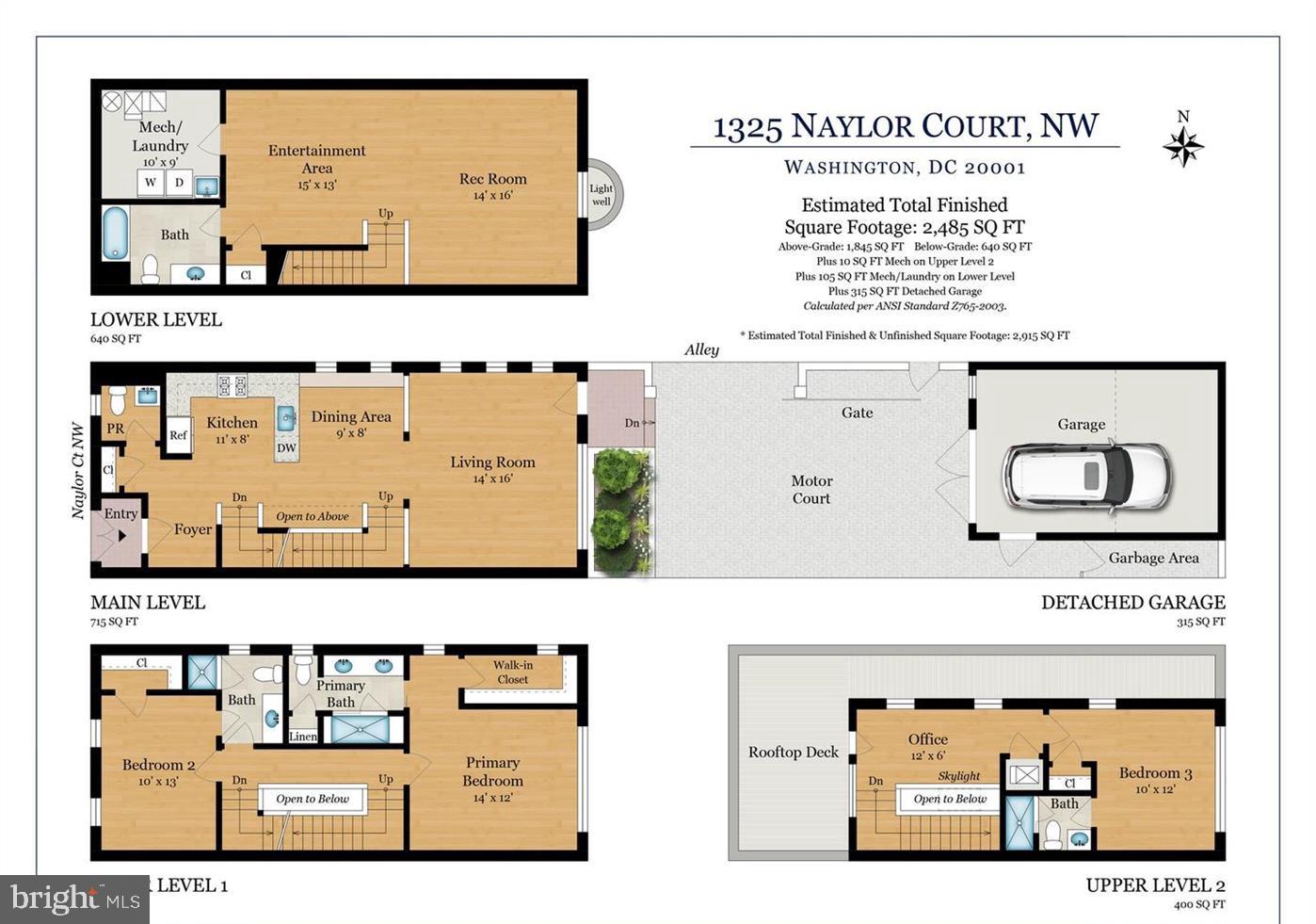 1325 NAYLOR CT NW, WASHINGTON, District Of Columbia 20001, 3 Bedrooms Bedrooms, ,4 BathroomsBathrooms,Residential,For sale,1325 NAYLOR CT NW,DCDC2184902 MLS # DCDC2184902