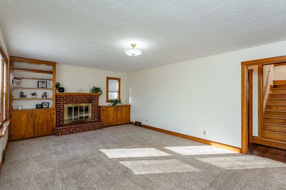 hardwood under carpet.