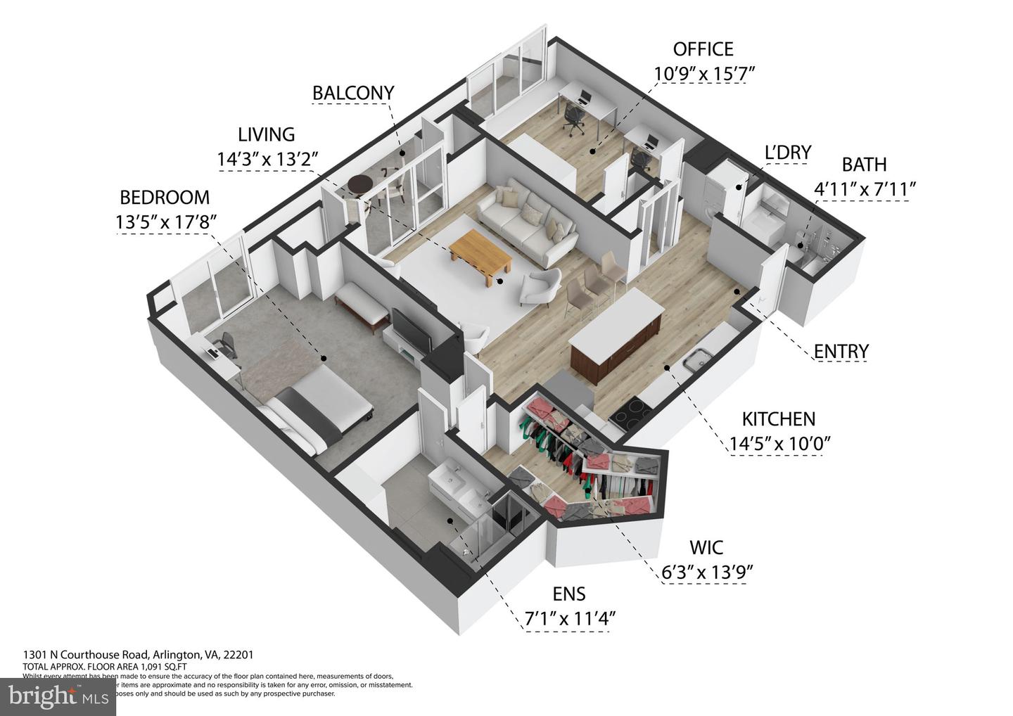 1301 N COURTHOUSE RD #1010, ARLINGTON, Virginia 22201, 2 Bedrooms Bedrooms, 6 Rooms Rooms,2 BathroomsBathrooms,Residential,For sale,1301 N COURTHOUSE RD #1010,VAAR2053010 MLS # VAAR2053010