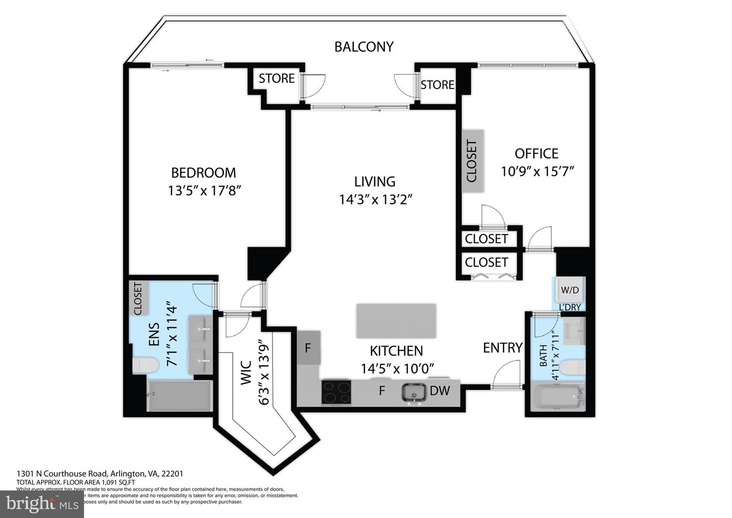 1301 N COURTHOUSE RD #1010, ARLINGTON, Virginia 22201, 2 Bedrooms Bedrooms, 6 Rooms Rooms,2 BathroomsBathrooms,Residential,For sale,1301 N COURTHOUSE RD #1010,VAAR2053010 MLS # VAAR2053010