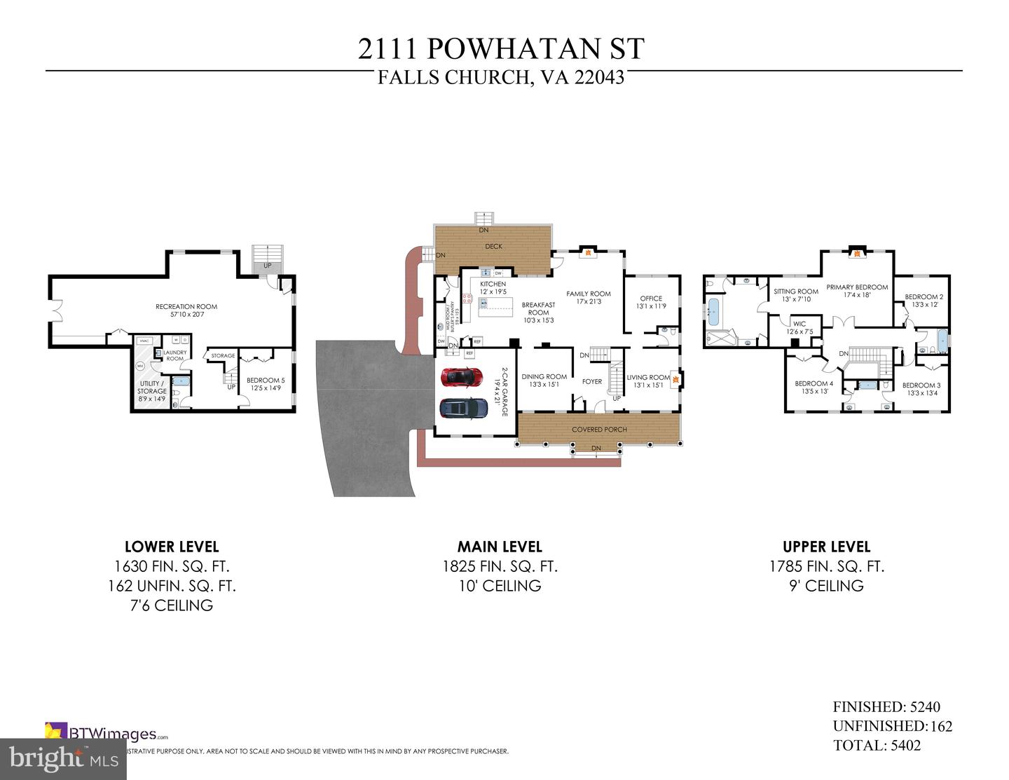 2111 POWHATAN ST, FALLS CHURCH, Virginia 22043, 5 Bedrooms Bedrooms, ,4 BathroomsBathrooms,Residential,For sale,2111 POWHATAN ST,VAFX2220676 MLS # VAFX2220676