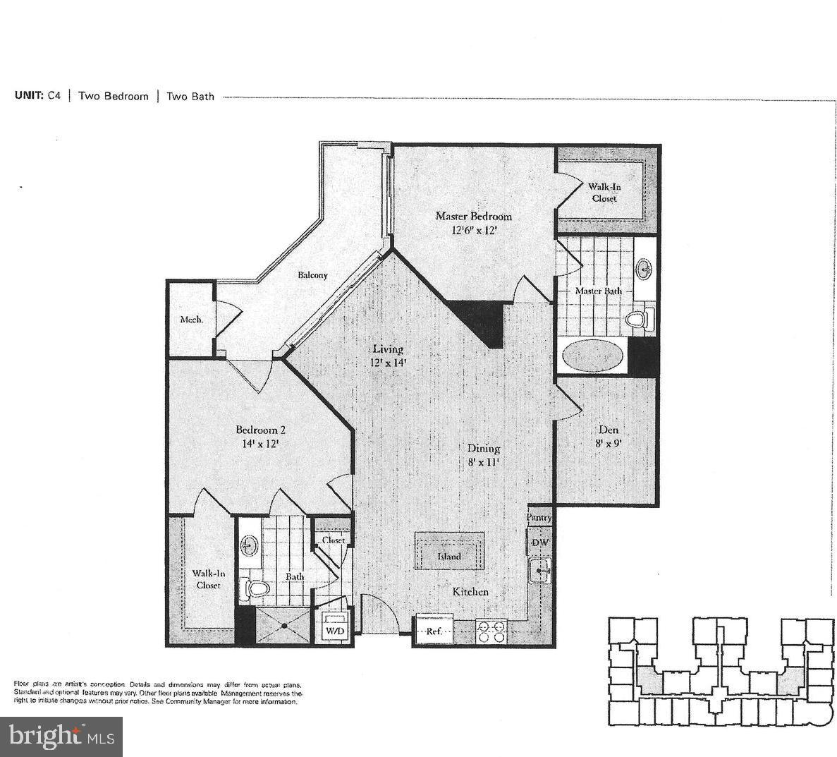 2200 N WESTMORELAND ST #321, ARLINGTON, Virginia 22213, 2 Bedrooms Bedrooms, ,2 BathroomsBathrooms,Residential,For sale,2200 N WESTMORELAND ST #321,VAAR2053308 MLS # VAAR2053308