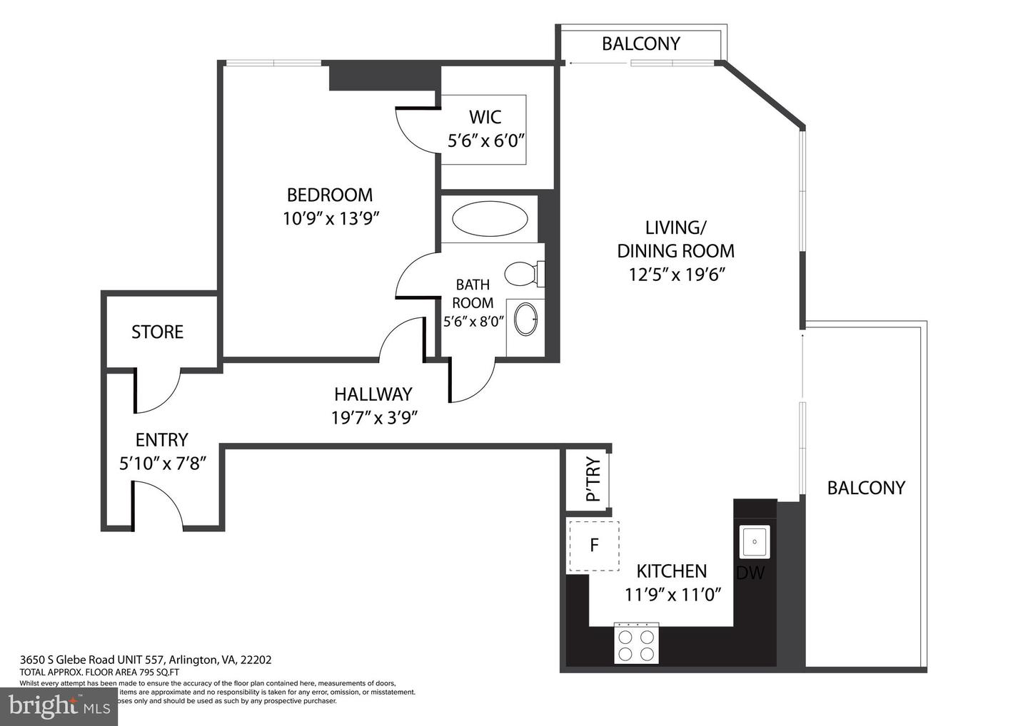 3650 S GLEBE RD #557, ARLINGTON, Virginia 22202, 1 Bedroom Bedrooms, ,1 BathroomBathrooms,Residential,For sale,3650 S GLEBE RD #557,VAAR2053294 MLS # VAAR2053294