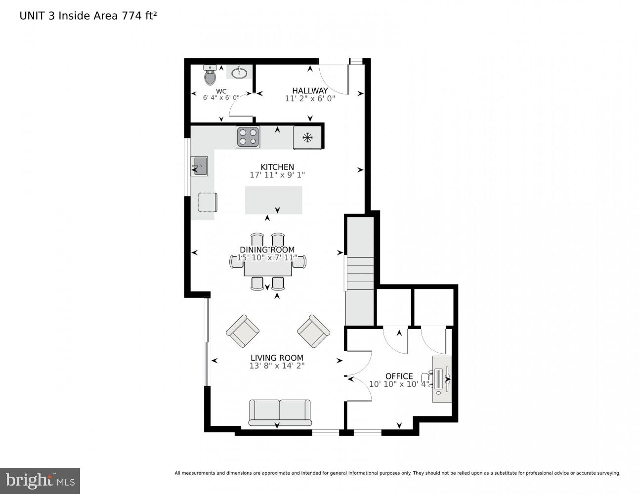 3646 13TH ST NW #3, WASHINGTON, District Of Columbia 20010, 4 Bedrooms Bedrooms, ,2 BathroomsBathrooms,Residential,For sale,3646 13TH ST NW #3,DCDC2185292 MLS # DCDC2185292