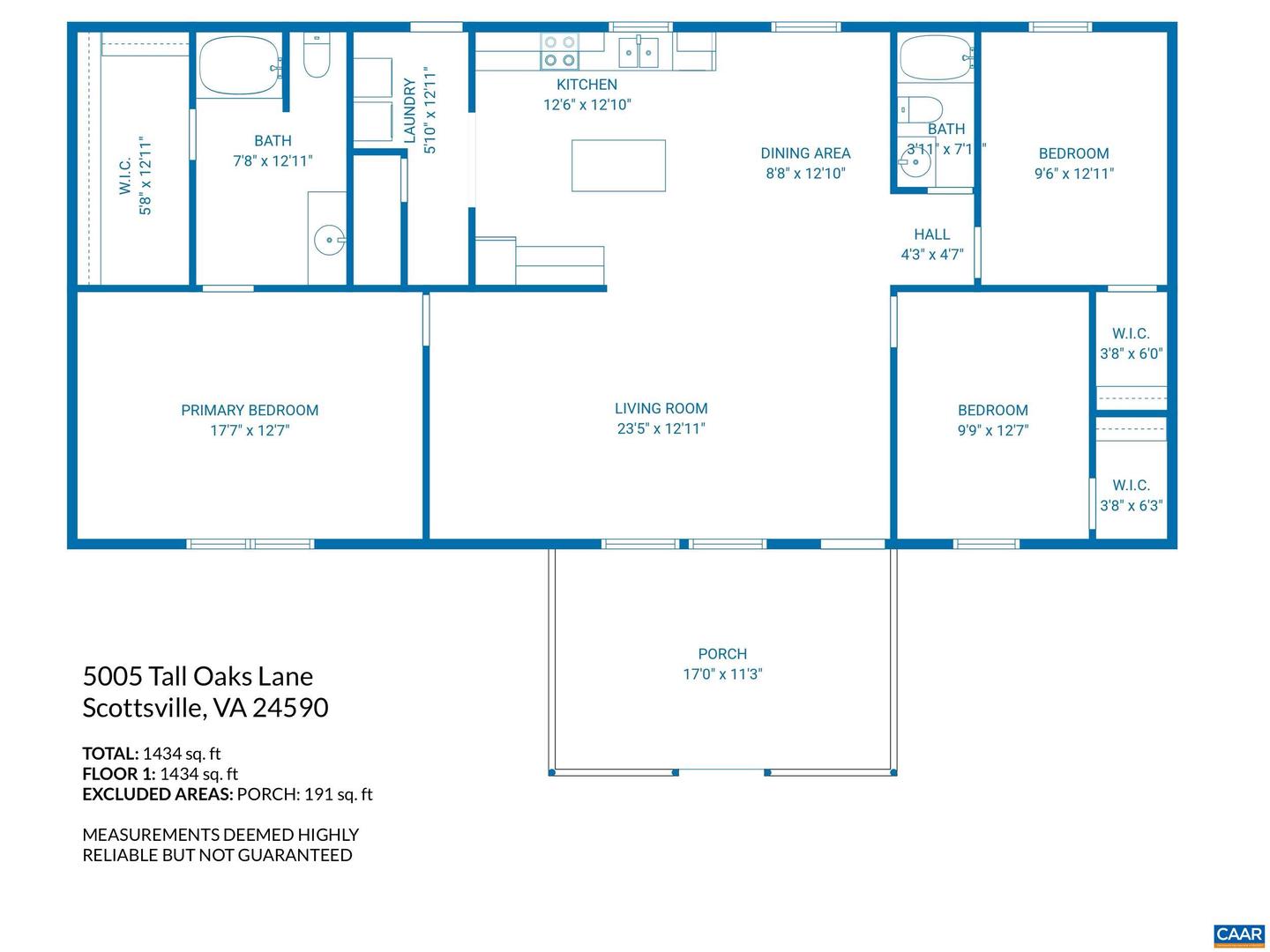 5005 TALL OAKS LN, SCOTTSVILLE, Virginia 24590, 3 Bedrooms Bedrooms, ,2 BathroomsBathrooms,Residential,For sale,5005 TALL OAKS LN,660928 MLS # 660928