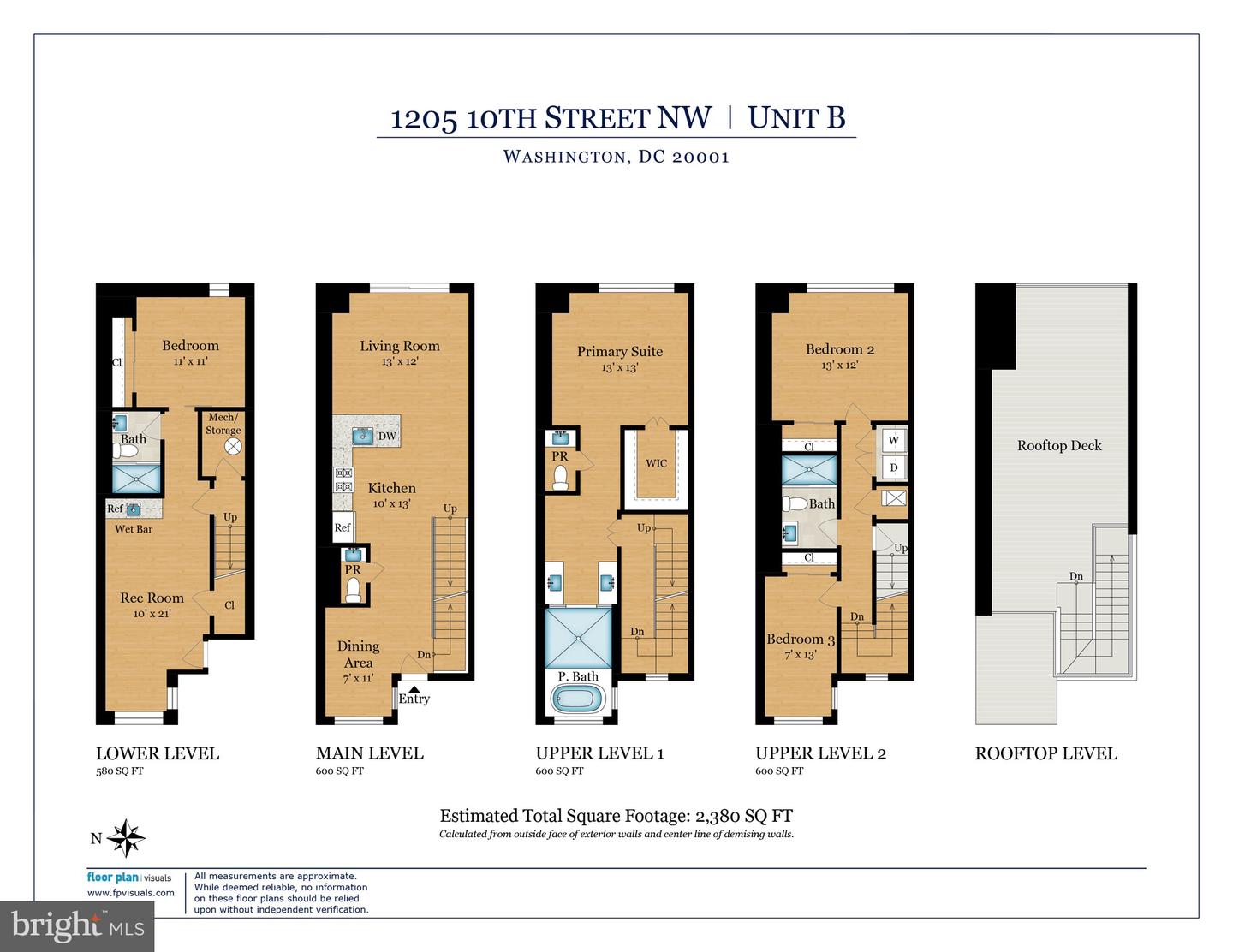 1205 10TH ST NW #B, WASHINGTON, District Of Columbia 20001, 4 Bedrooms Bedrooms, ,3 BathroomsBathrooms,Residential,For sale,1205 10TH ST NW #B,DCDC2162572 MLS # DCDC2162572