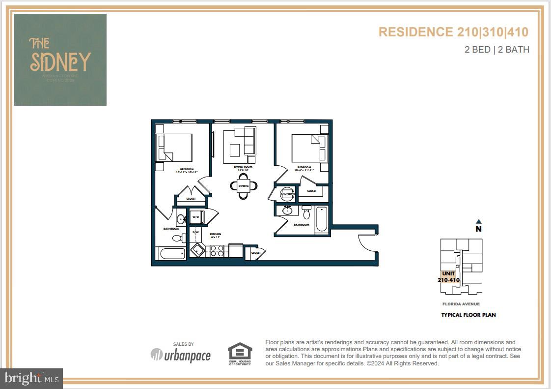 1124 FLORIDA NE #210, WASHINGTON, District Of Columbia 20002, 2 Bedrooms Bedrooms, ,2 BathroomsBathrooms,Residential,For sale,1124 FLORIDA NE #210,DCDC2185834 MLS # DCDC2185834