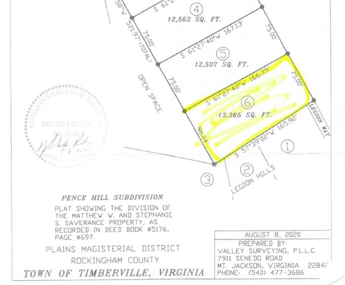 Lot 6 AMERICAN LEGION DR, BROADWAY, Virginia 22815, 3 Bedrooms Bedrooms, ,2 BathroomsBathrooms,Residential,Lot 6 AMERICAN LEGION DR,661005 MLS # 661005