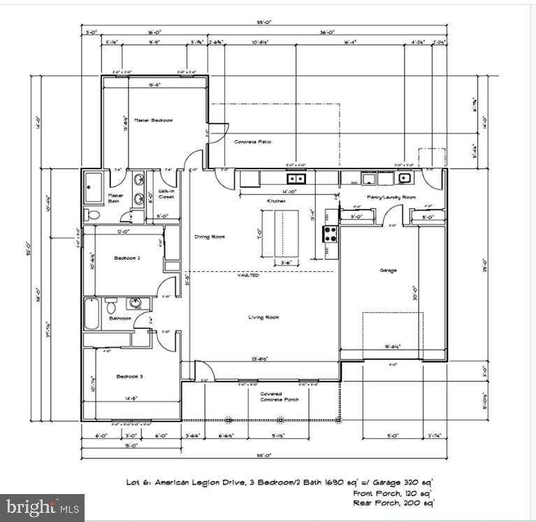 LOT 6 AMERICAN LEGION DR, BROADWAY, Virginia 22815, 3 Bedrooms Bedrooms, ,2 BathroomsBathrooms,Residential,For sale,LOT 6 AMERICAN LEGION DR,VARO2002034 MLS # VARO2002034