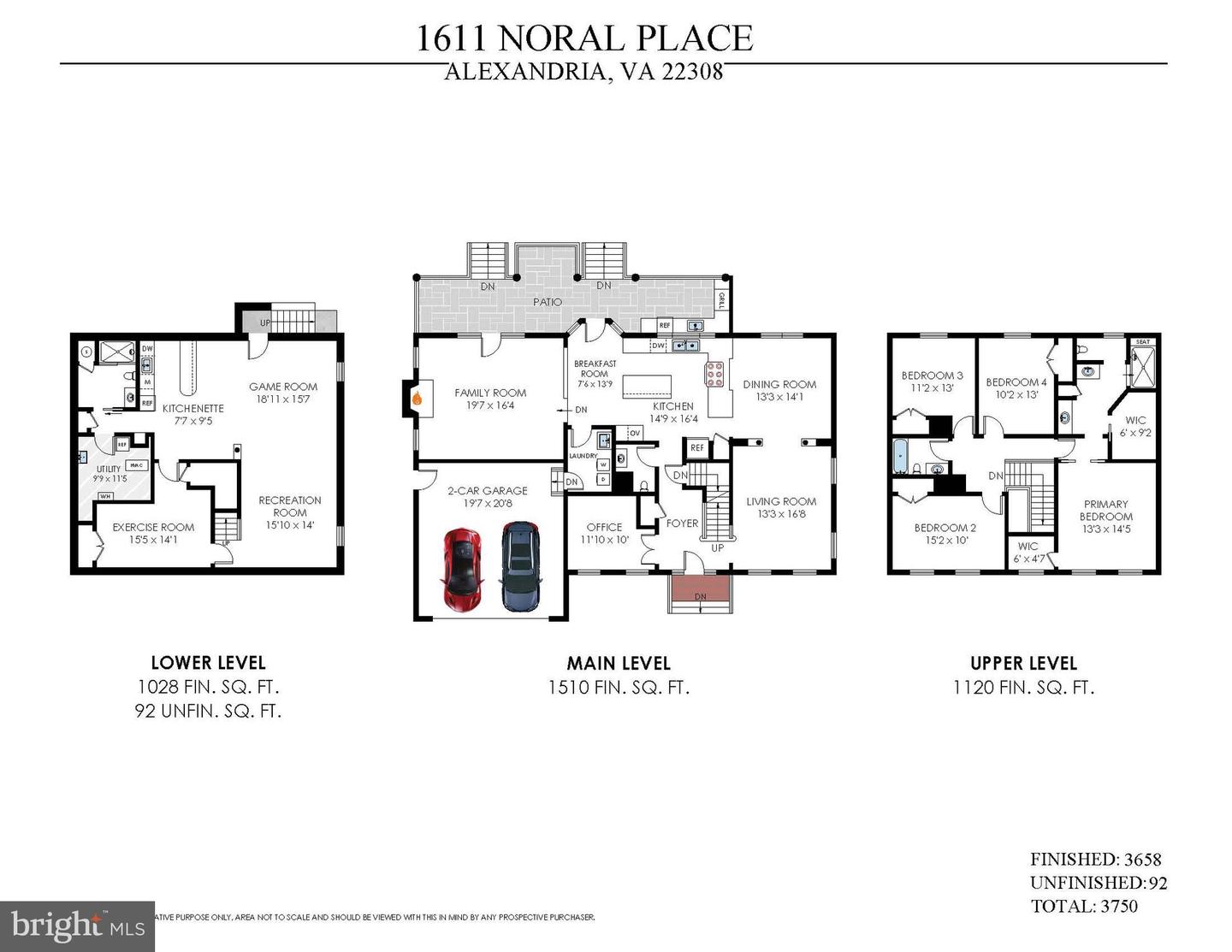 1611 NORAL PL, ALEXANDRIA, Virginia 22308, 4 Bedrooms Bedrooms, ,3 BathroomsBathrooms,Residential,For sale,1611 NORAL PL,VAFX2222214 MLS # VAFX2222214