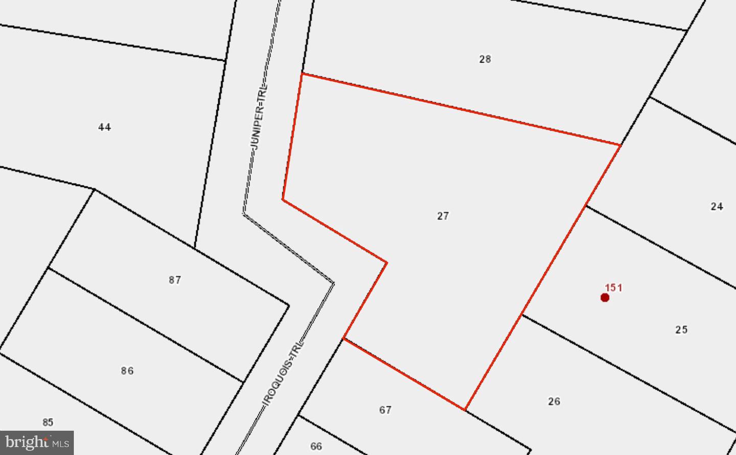 0 IROQUOIS LOT 27 TRL, WINCHESTER, Virginia 22602, ,Land,For sale,0 IROQUOIS LOT 27 TRL,VAFV2024486 MLS # VAFV2024486