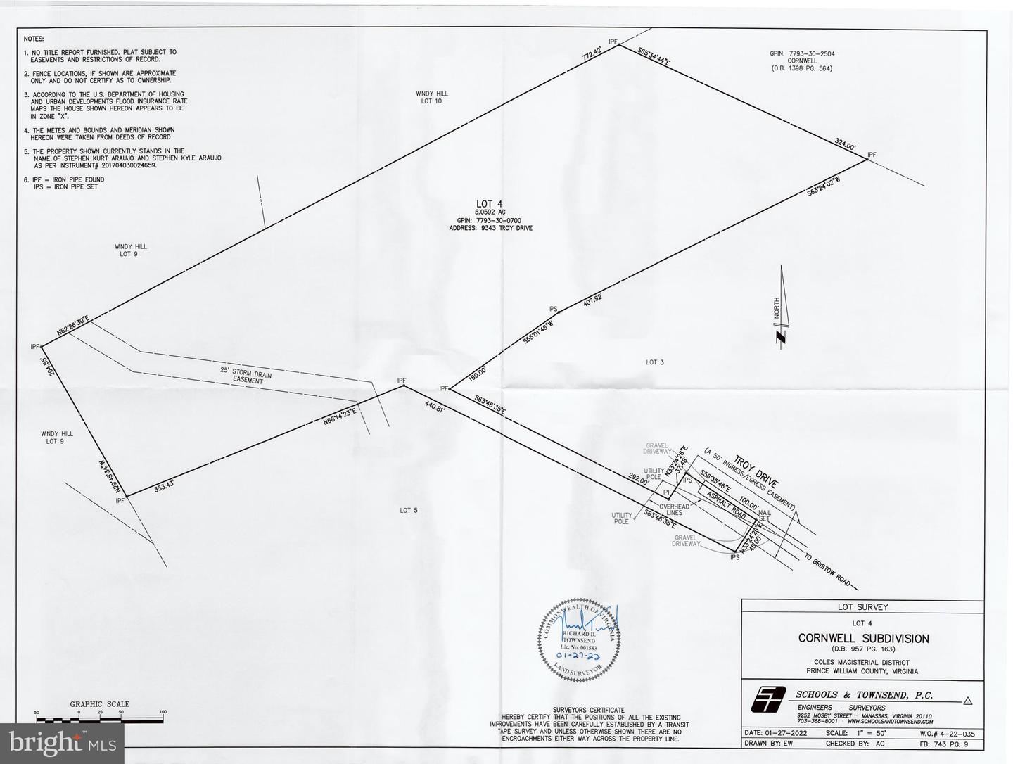 9343 TROY DR, NOKESVILLE, Virginia 20181, ,Land,For sale,9343 TROY DR,VAPW2088114 MLS # VAPW2088114