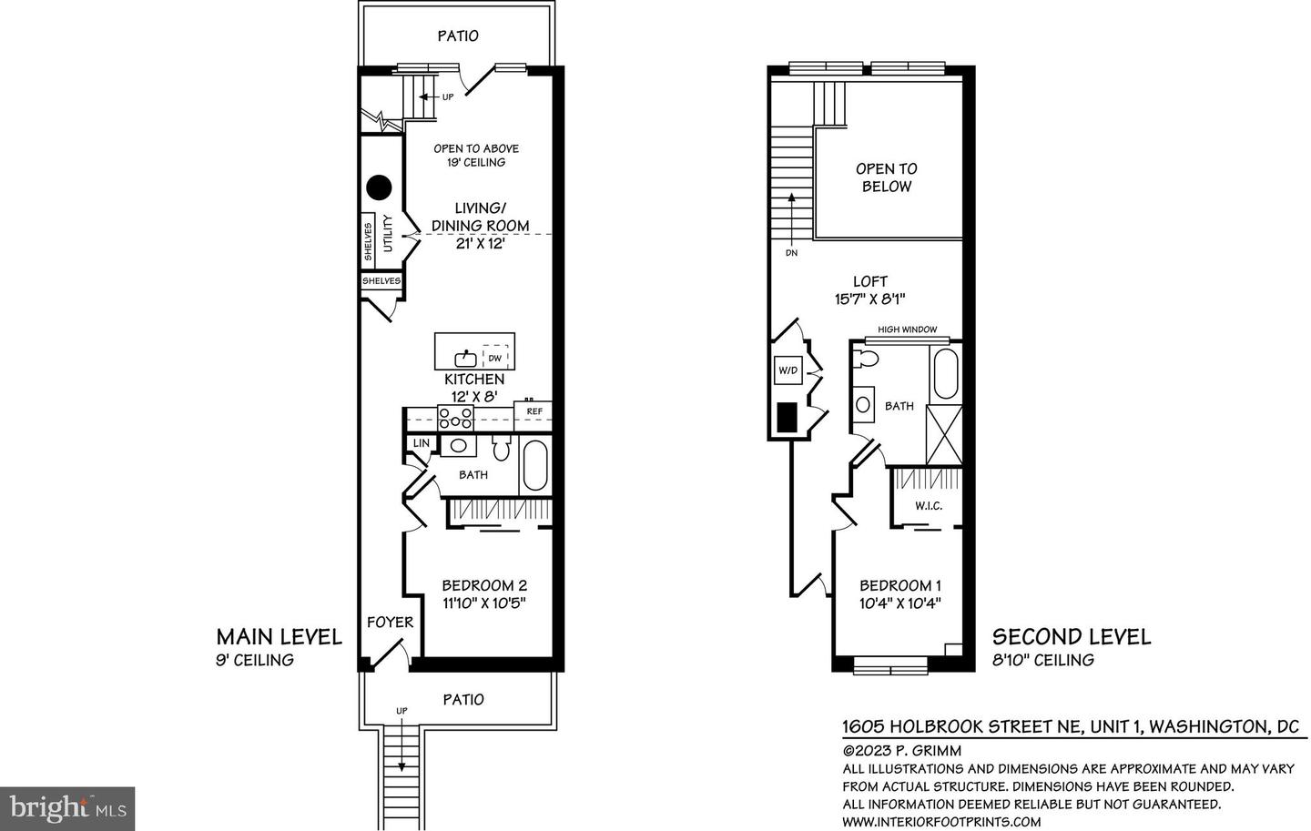 1605 HOLBROOK NE #1, WASHINGTON, District Of Columbia 20002, 2 Bedrooms Bedrooms, ,2 BathroomsBathrooms,Residential,For sale,1605 HOLBROOK NE #1,DCDC2186082 MLS # DCDC2186082