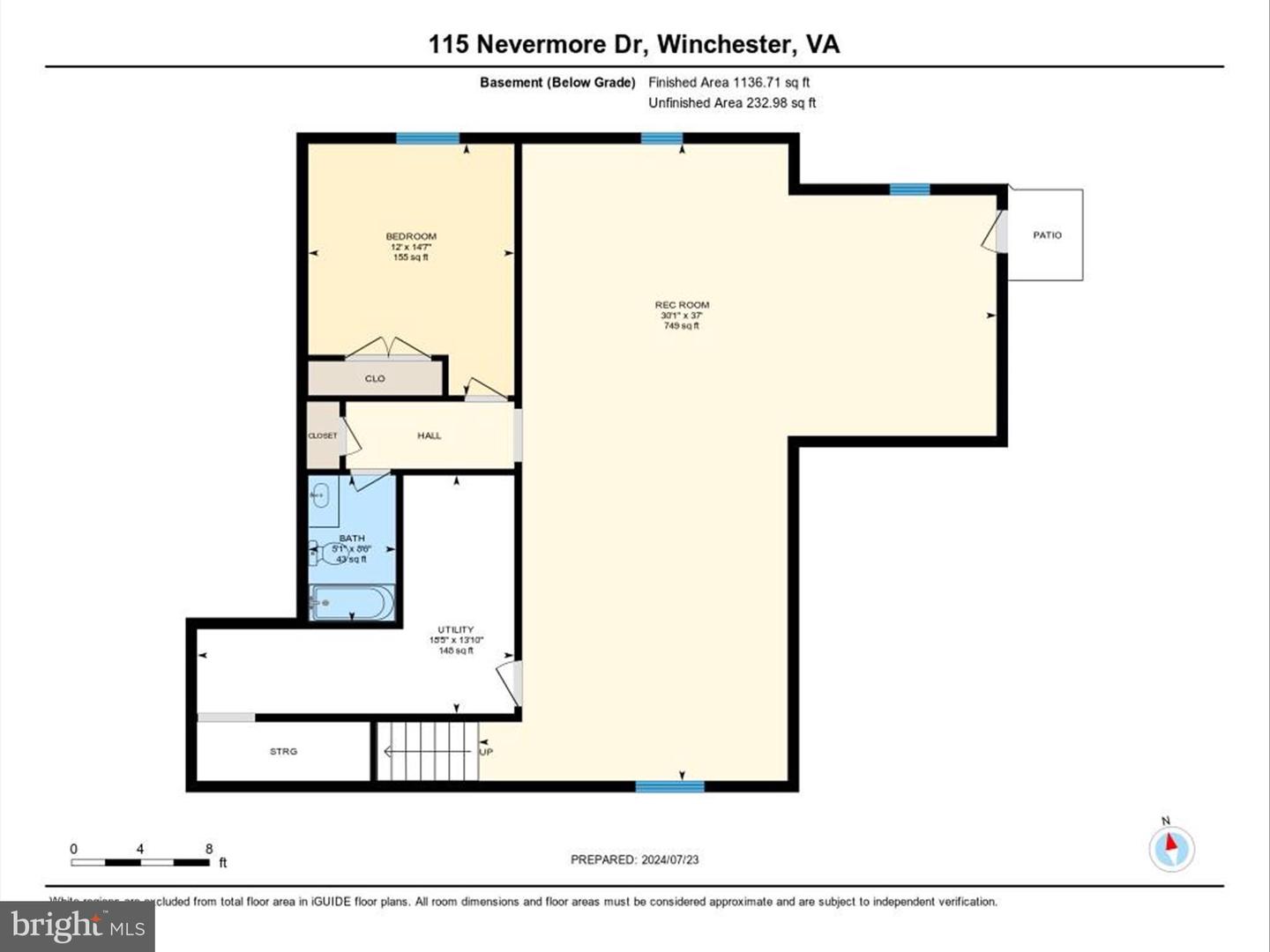 115 NEVERMORE DR, WINCHESTER, Virginia 22602, 5 Bedrooms Bedrooms, ,3 BathroomsBathrooms,Residential,For sale,115 NEVERMORE DR,VAFV2024352 MLS # VAFV2024352