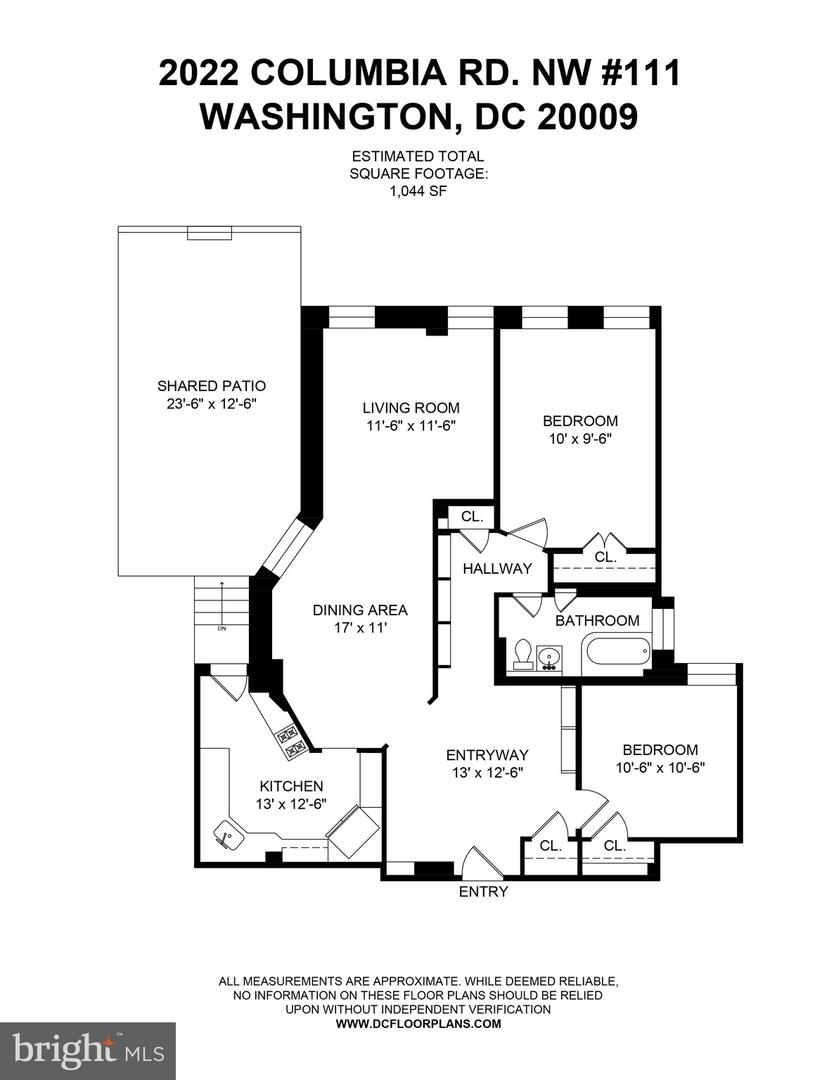 2022 COLUMBIA RD NW #111, WASHINGTON, District Of Columbia 20009, 2 Bedrooms Bedrooms, 6 Rooms Rooms,1 BathroomBathrooms,Residential,For sale,2022 COLUMBIA RD NW #111,DCDC2185970 MLS # DCDC2185970