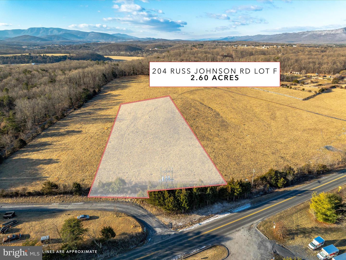 LOT F RUSS JOHNSON ROAD, FRONT ROYAL, Virginia 22630, ,Land,For sale,LOT F RUSS JOHNSON ROAD,VAWR2010442 MLS # VAWR2010442