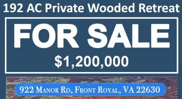 MANOR RD, FRONT ROYAL, Virginia 22630, ,Farm,For sale,MANOR RD,VACL2003464 MLS # VACL2003464