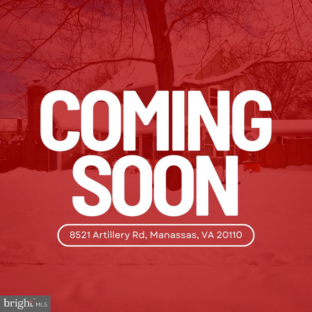 8521 ARTILLERY RD, MANASSAS, Virginia 20110, 3 Bedrooms Bedrooms, ,2 BathroomsBathrooms,Residential,For sale,8521 ARTILLERY RD,VAMN2007554 MLS # VAMN2007554