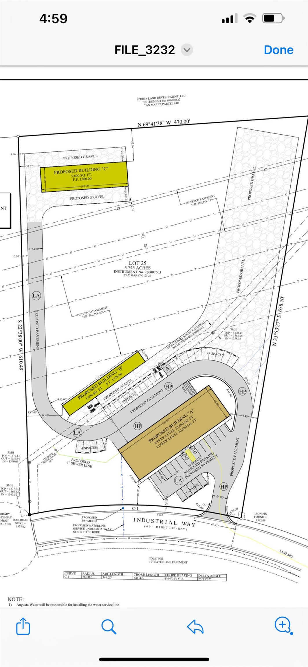 Lot 25 INDUSTRIAL WAY, FISHERSVILLE, Virginia 22939, ,Land,Lot 25 INDUSTRIAL WAY,661263 MLS # 661263