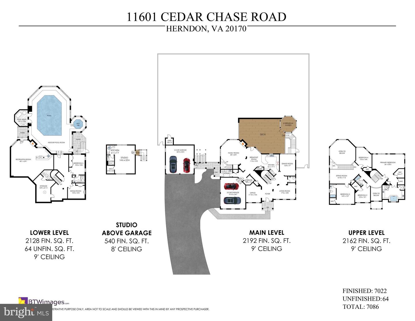 11601 CEDAR CHASE RD, HERNDON, Virginia 20170, 6 Bedrooms Bedrooms, ,5 BathroomsBathrooms,Residential,For sale,11601 CEDAR CHASE RD,VAFX2217974 MLS # VAFX2217974