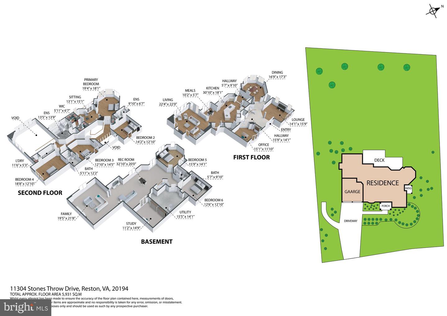 11304 STONES THROW DR, RESTON, Virginia 20194, 5 Bedrooms Bedrooms, ,4 BathroomsBathrooms,Residential,For sale,11304 STONES THROW DR,VAFX2219862 MLS # VAFX2219862