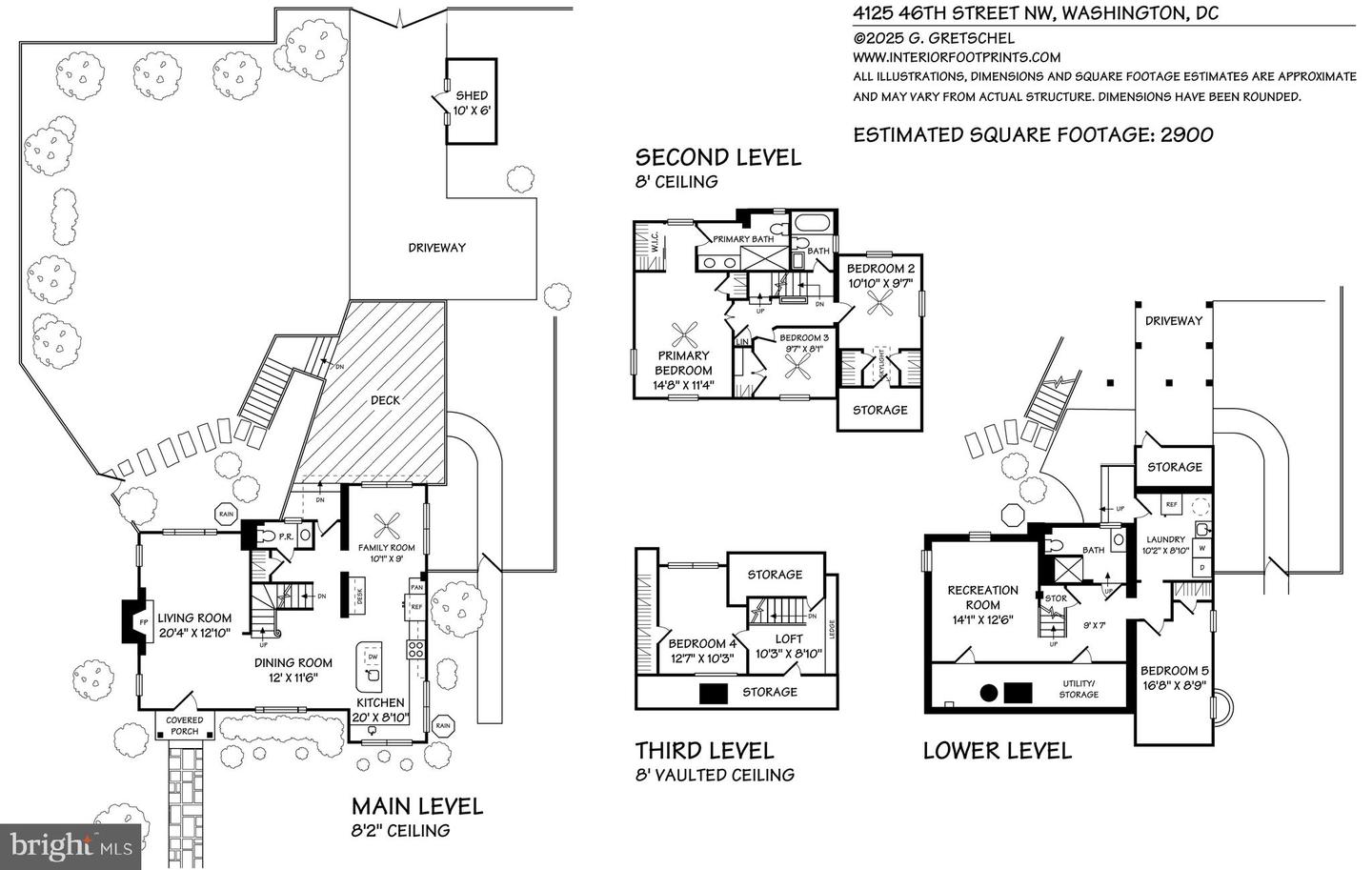 4125 46TH ST NW, WASHINGTON, District Of Columbia 20016, 5 Bedrooms Bedrooms, ,3 BathroomsBathrooms,Residential,For sale,4125 46TH ST NW,DCDC2183942 MLS # DCDC2183942