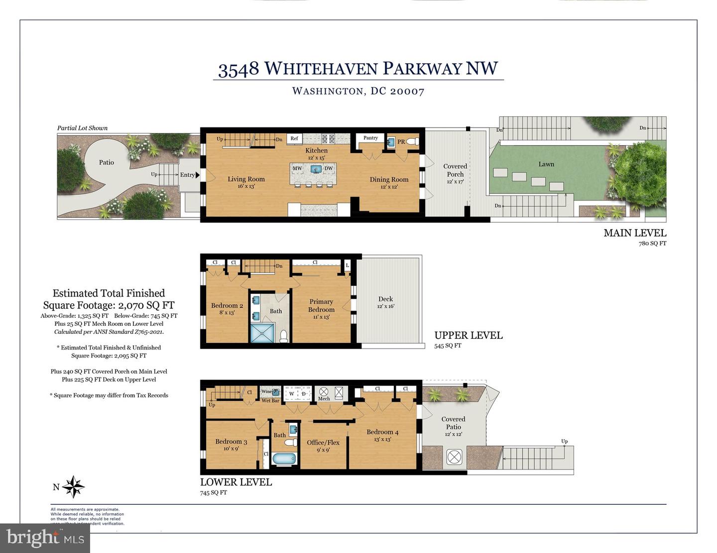 3548 WHITEHAVEN PKWY NW, WASHINGTON, District Of Columbia 20007, 4 Bedrooms Bedrooms, ,2 BathroomsBathrooms,Residential,For sale,3548 WHITEHAVEN PKWY NW,DCDC2185258 MLS # DCDC2185258