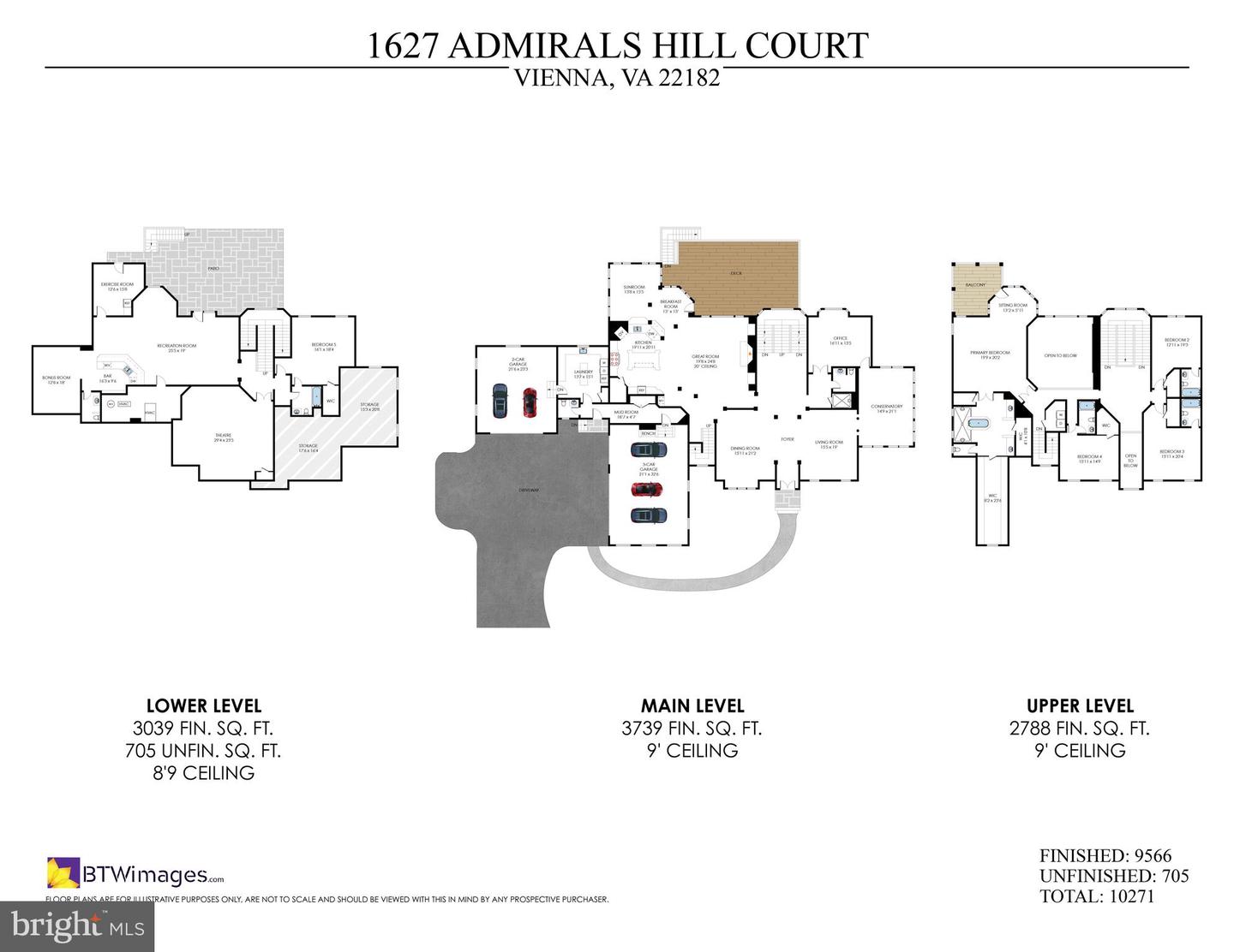 1627 ADMIRALS HILL CT, VIENNA, Virginia 22182, 5 Bedrooms Bedrooms, ,5 BathroomsBathrooms,Residential,For sale,1627 ADMIRALS HILL CT,VAFX2223256 MLS # VAFX2223256