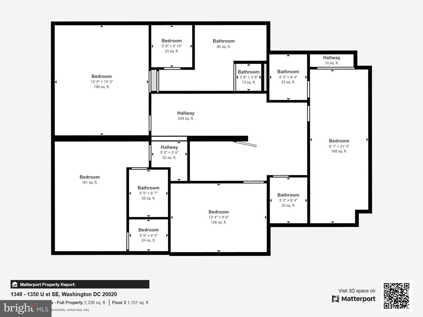 1350 U ST SE, WASHINGTON, District Of Columbia 20020, 4 Bedrooms Bedrooms, ,4 BathroomsBathrooms,Residential,For sale,1350 U ST SE,DCDC2186650 MLS # DCDC2186650